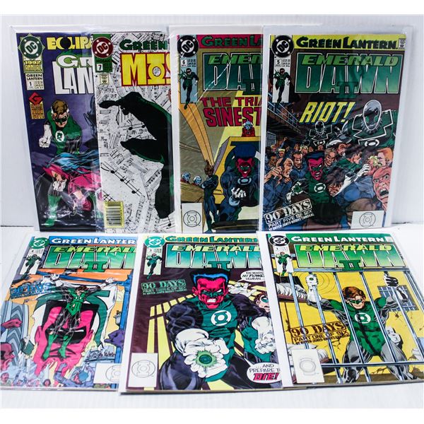 253) DC GREEN LANTERN EMERALD DAWN #1 PLUS 5