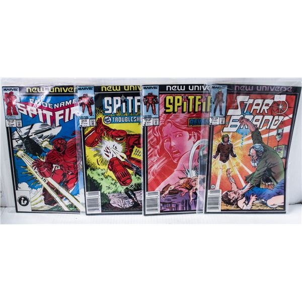891) LOT OF 4 MARVEL COMICS