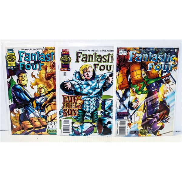 748) MARVEL COMICS FANTASTIC FOUR #414, 415, 416