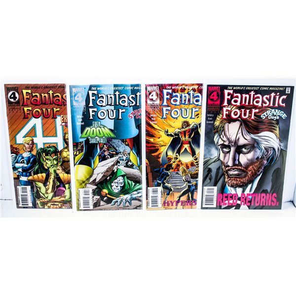 747) MARVEL COMICS FANTASTIC FOUR #407, 408, 409,