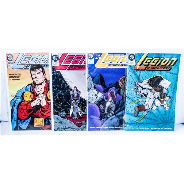 533) DC COMICS LEGION OF SUPER HEROES #1-4