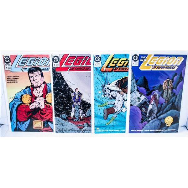 532) DC COMICS LEGION OF SUPER HEROES #1-4