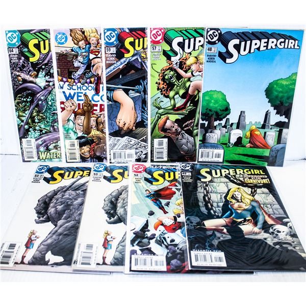 773) DC COMICS SUPERGIRL LOT OF 9 COMICS