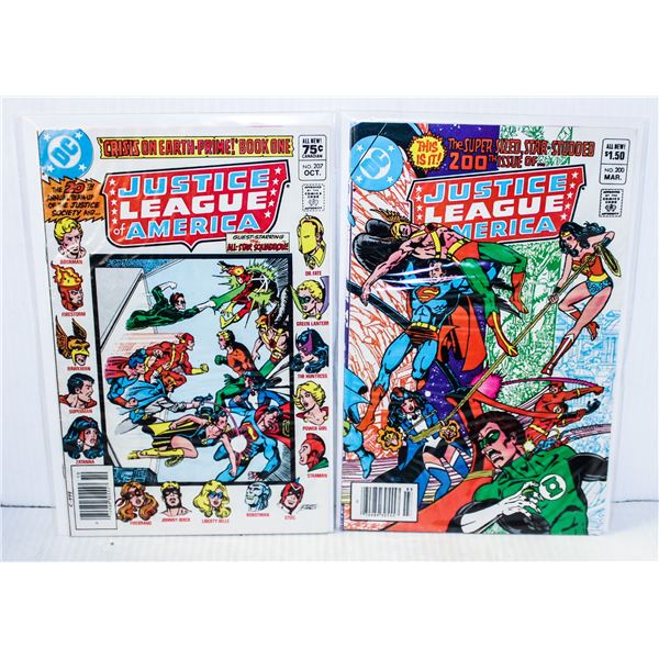 983) DC COMICS JLA #200, #207