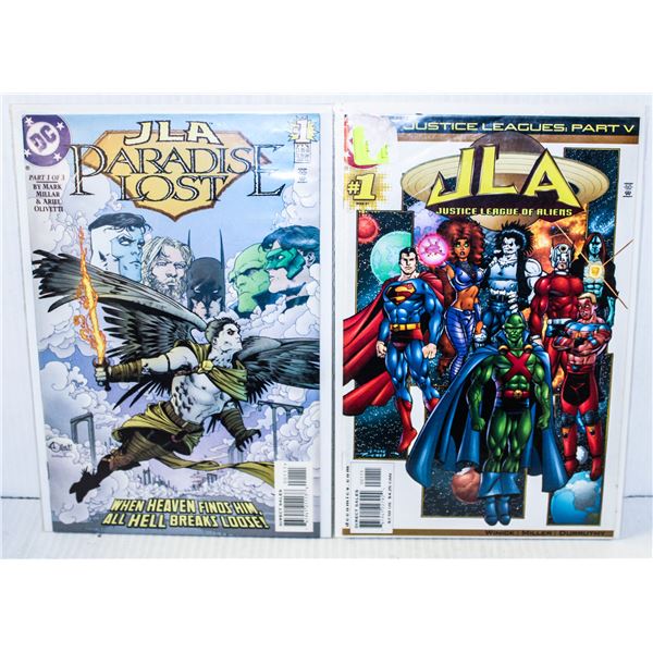 982) DC COMICS JLA #1, JLA PARADISE LOST #1