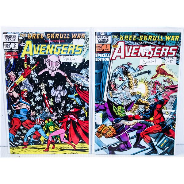 822) MARVEL COMICS AVENGERS THE KREE/SKRULL WAR