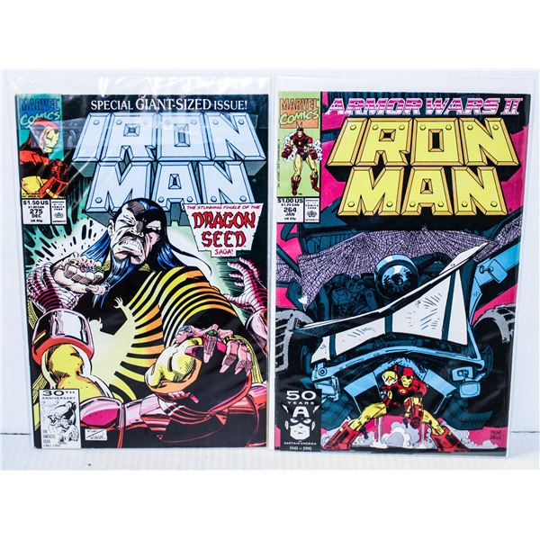 823) MARVEL COMICS IRON MAN #264, #275