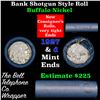 Image 1 : Buffalo Nickel Shotgun Roll in Old Bank Style 'Bell Telephone'  Wrapper 1927 & d Mint Ends