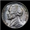 Image 2 : 1942-p Jefferson Nickel 5c Grades GEM++ Unc