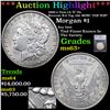 Image 1 : ***Auction Highlight*** 1886-o Morgan Dollar Vam-1A 'E' On Reverse R-6 Top 100 WOW! TOP POP! $1 Grad