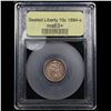 Image 4 : ***Auction Highlight*** 1884-s Seated Liberty Dime 10c Graded Select+ Unc BY USCG (fc)