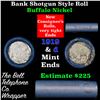 Image 1 : Buffalo Nickel Shotgun Roll in Old Bank Style 'Bell Telephone'  Wrapper 1919 & d Mint Ends