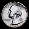 Image 2 : 1941-p Washington Quarter 25c Grades GEM+ Unc