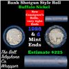 Image 1 : Buffalo Nickel Shotgun Roll in Old Bank Style 'Bell Telephone'  Wrapper 1926 & d Mint Ends