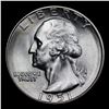 Image 2 : 1951-s Washington Quarter 25c Grades GEM+ Unc