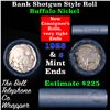 Image 1 : Buffalo Nickel Shotgun Roll in Old Bank Style 'Bell Telephone'  Wrapper 1925 & s Mint Ends
