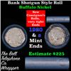 Image 1 : Buffalo Nickel Shotgun Roll in Old Bank Style 'Bell Telephone'  Wrapper 1920 & s Mint Ends