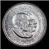 Image 2 : 1952-p Wash/Car Old Commem Half Dollar 50c Grades Select Unc