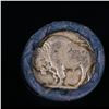 Image 3 : Buffalo Nickel Shotgun Roll in Old Bank Style 'Bell Telephone'  Wrapper 1920 & d Mint Ends