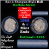 Image 1 : Buffalo Nickel Shotgun Roll in Old Bank Style 'Bell Telephone'  Wrapper 1926 & s Mint Ends