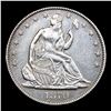Image 2 : ***Auction Highlight*** 1870-p Seated Half Dollar 50c Graded Select+ Unc BY USCG (fc)