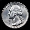 Image 2 : 1951-d Washington Quarter 25c Grades Choice+ Unc