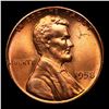 Image 2 : 1958-p Lincoln Cent 1c Grades Gem+ Unc RD
