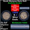 Image 1 : Buffalo Nickel Shotgun Roll in Old Bank Style 'Bell Telephone'  Wrapper 1924 & s Mint Ends
