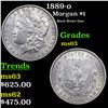 Image 1 : 1889-o Morgan Dollar $1 Grades Select Unc