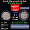 Image 1 : Buffalo Nickel Shotgun Roll in Old Bank Style 'Bell Telephone'  Wrapper 1926 & d Mint Ends