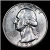 Image 2 : 1952-p Washington Quarter 25c Grades GEM+ Unc