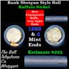 Image 1 : Buffalo Nickel Shotgun Roll in Old Bank Style 'Bell Telephone'  Wrapper 1923 & d Mint Ends