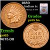 Image 1 : Proof 1889 Indian Cent 1c Graded pr65 bn BY SEGS
