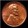 Image 2 : 1954-p Lincoln Cent 1c Grades GEM Unc RD