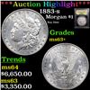 Image 1 : ***Auction Highlight*** 1883-s Morgan Dollar $1 Graded Select+ Unc BY USCG (fc)