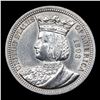 Image 2 : ***Auction Highlight*** 1893 Isabella Isabella Quarter 25c Graded Choice+ Unc BY USCG (fc)