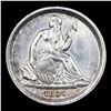 Image 2 : ***Auction Highlight*** 1837 Large Date, No Stars Seated Liberty Dime 10c Graded ms64+ BY SEGS (fc)