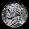 Image 2 : 1945-p Jefferson Nickel 5c Grades GEM+ Unc
