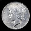 Image 2 : ***Auction Highlight*** 1927-d Peace Dollar $1 Graded Select Unc BY USCG (fc)