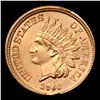 Image 2 : 1860 Rounded Bust Indian Cent 1c Grades Select Unc