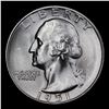 Image 2 : 1951-s Washington Quarter 25c Grades GEM Unc