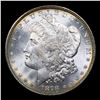 Image 2 : 1878-p 8tf Morgan Dollar $1 Graded ms63+ BY SEGS