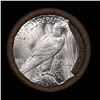 Image 3 : ***Auction Highlight*** Full solid date 1922-p Uncirculated Peace silver dollar roll, 20 coins (fc)