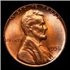Image 2 : 1958-p Lincoln Cent 1c Graded ms66+ rd