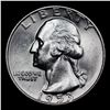 Image 2 : 1953-d Washington Quarter 25c Grades Choice+ Unc