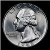 Image 2 : 1948-d Washington Quarter 25c Grades GEM Unc
