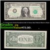 Image 1 : 5 x Consecutive Serial Numbered 1981 $1 Green Seal Federal Reserve Notes Grades CU