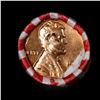 Image 3 : Shotgun Lincoln 1c roll, 1963-d 50 pcs Bank Wrapper.