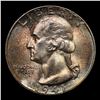 Image 2 : 1941-p Washington Quarter 25c Grades GEM++ Unc