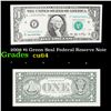 Image 1 : 2006 $1 Green Seal Federal Reserve Note Grades Choice CU
